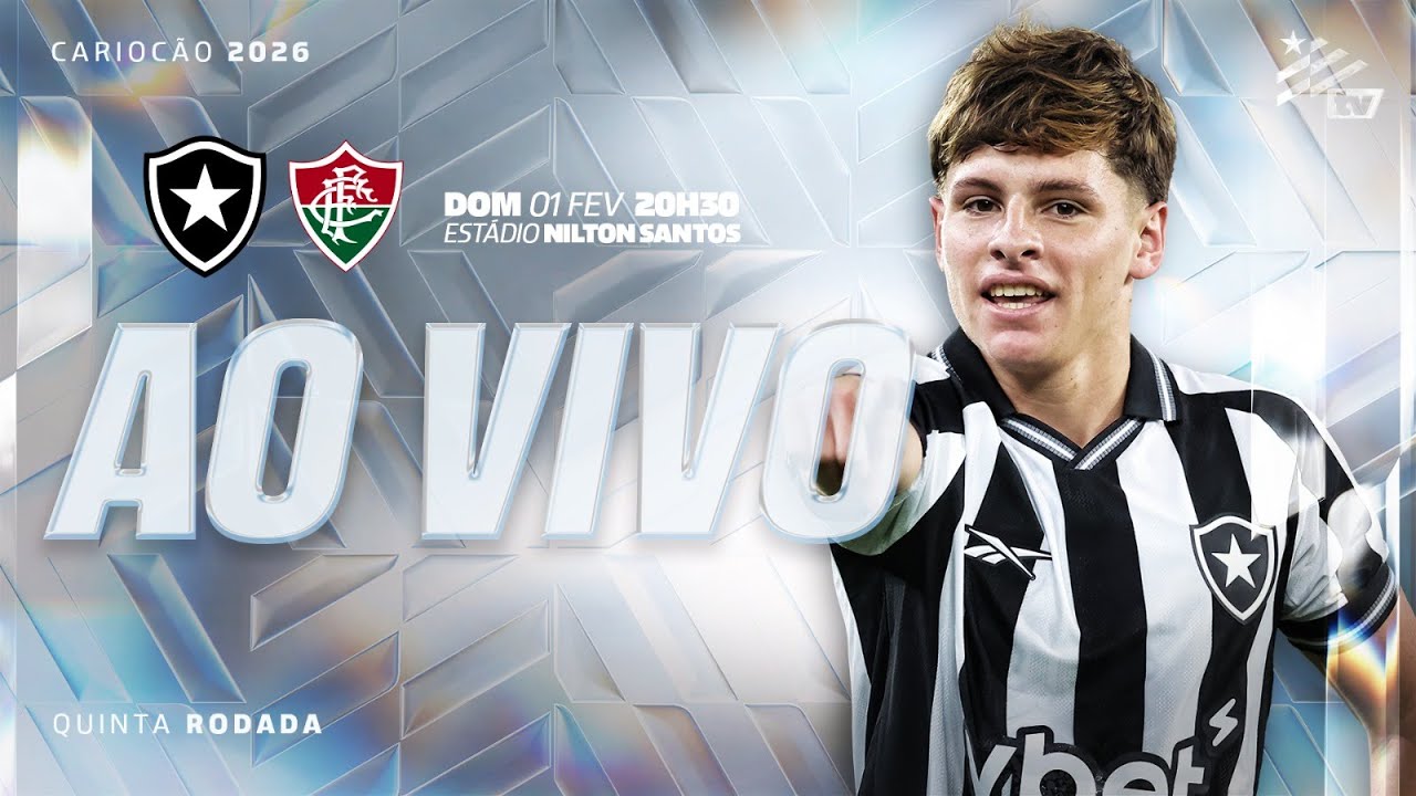 AO VIVO | Botafogo x Fluminense | 5ª Rodada Carioca