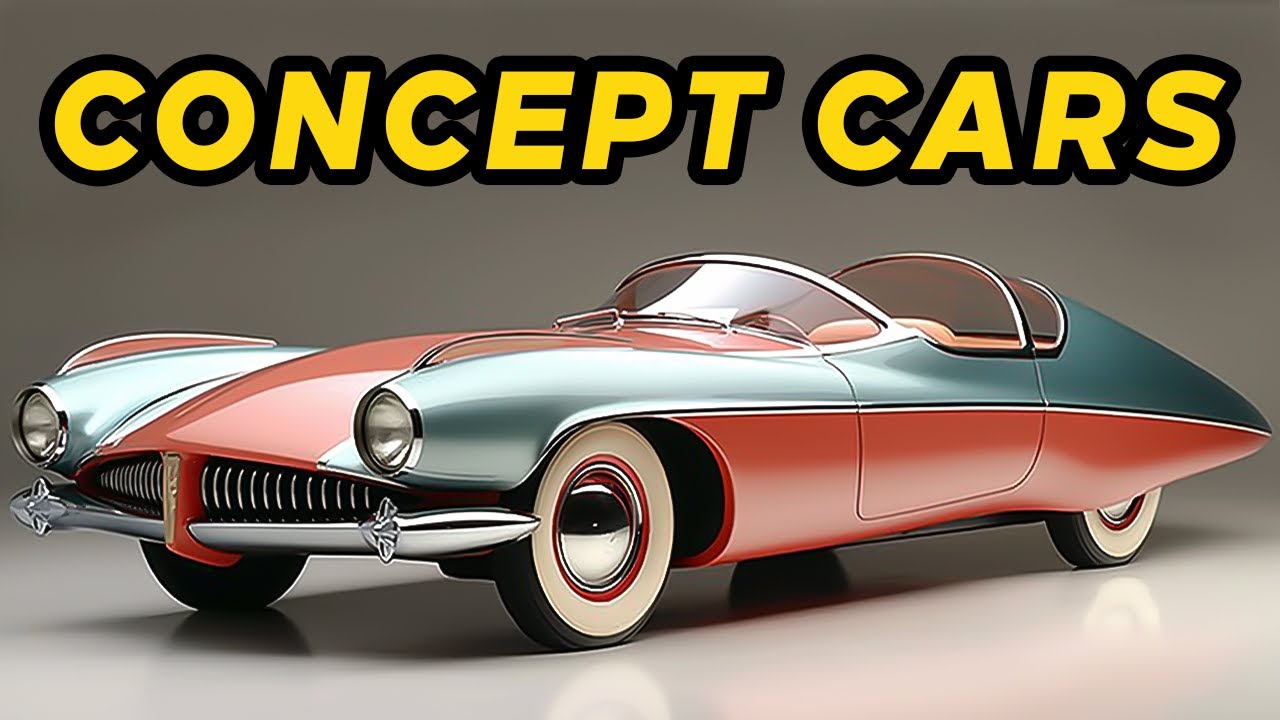 15 FUTURISTIC American Concept Cars Of The 1950s and 60s