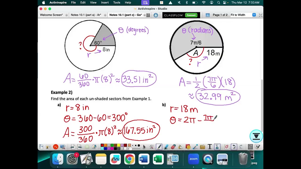 Video Lecture - Notes 10.1 (part c)