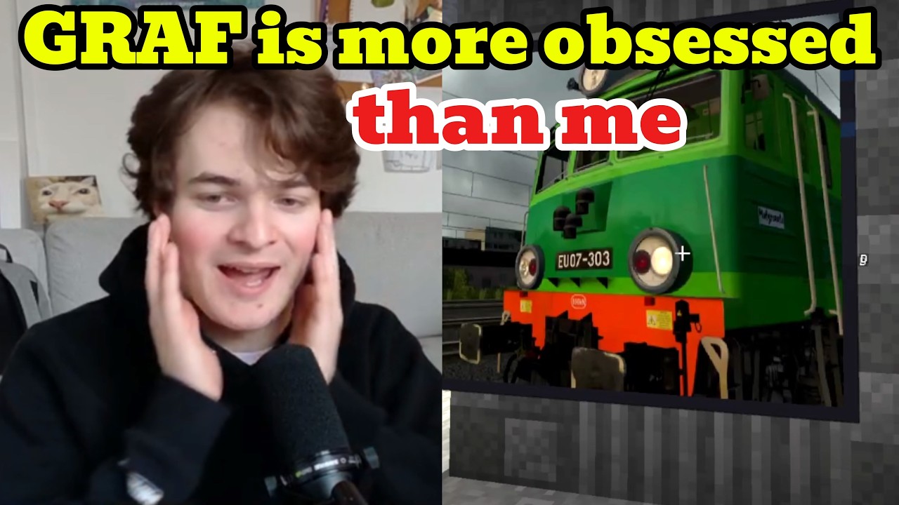 Граф делится своей любовью к поездам с tubbo в Minecraft на QSMP.