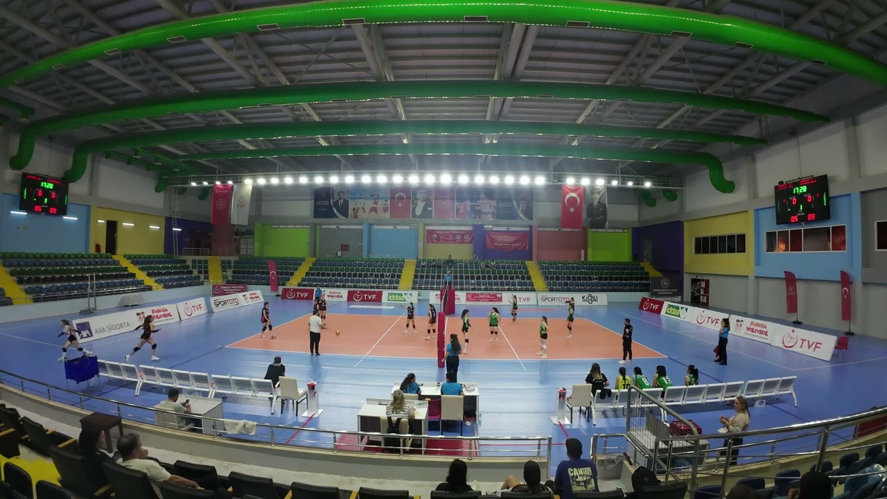 Erdemli Belediye Voleybol - Star Gelişim Genç Kızlar Maçı 1.Set