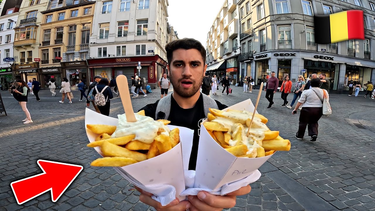 En éste PAÍS se INVENTARON las PAPAS FRITAS ... | Bruselas, Bélgica #1