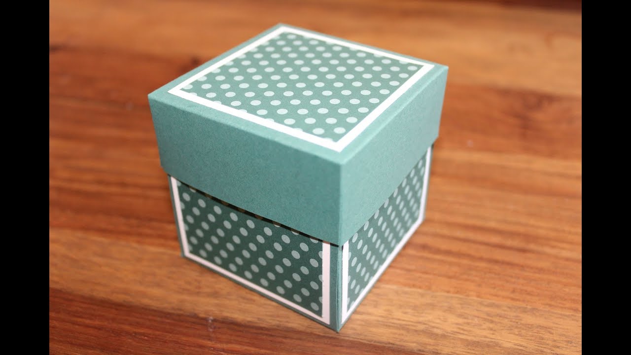 Explosionsbox Grundbox Geschenkbox Stampin' UP!