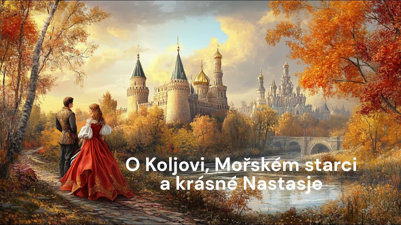 O KOLJOVI, MOŘSKÉM STARCI A KRÁSNÉ NASTASJE | Audio pohádka pro děti na spaní 😴💤