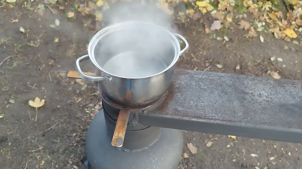Raketenofen, Zeltofen, Outdoor - Ofen oder Holzherd ohne verrusste T&ouml;pfe