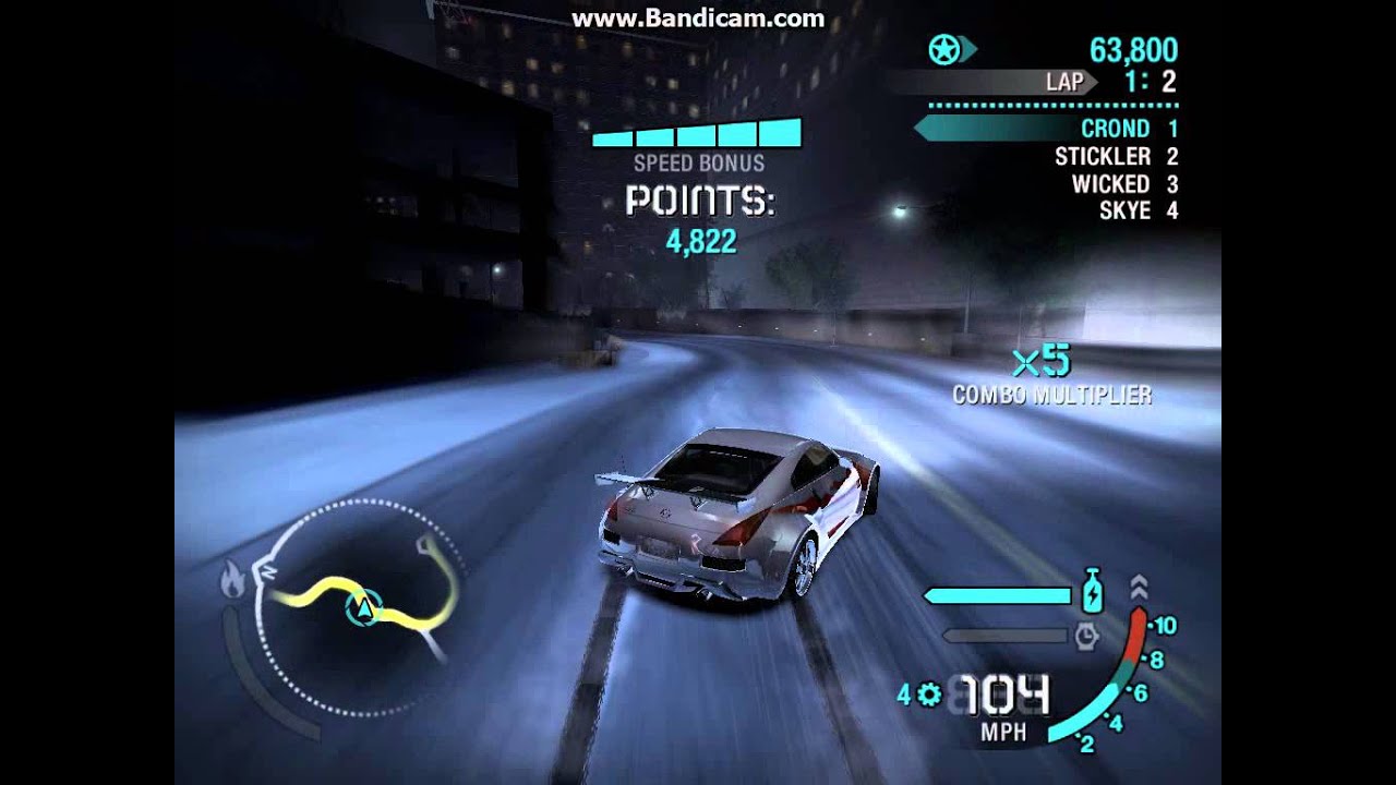 Need For Speed Carbon Nissan 350Z DRIFTKING TH