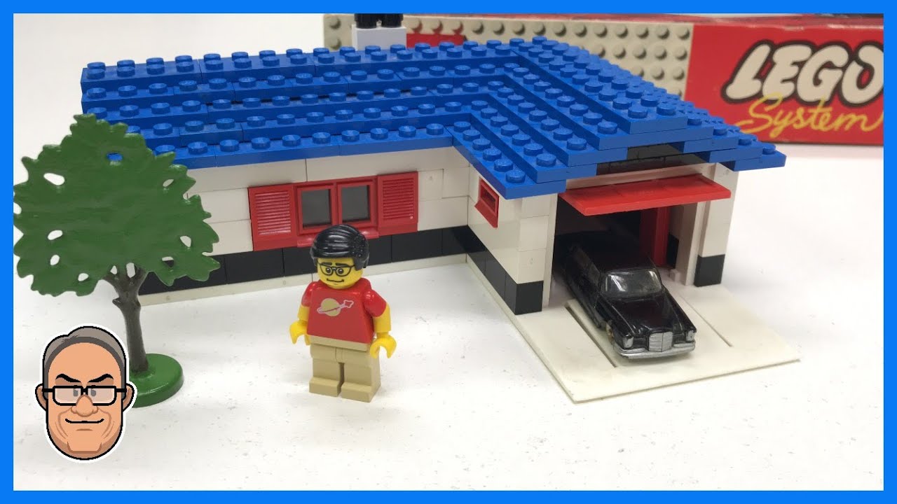 VINTAGE LEGO SET 324 House With Mercedes and Room for a Pony! From 1964
