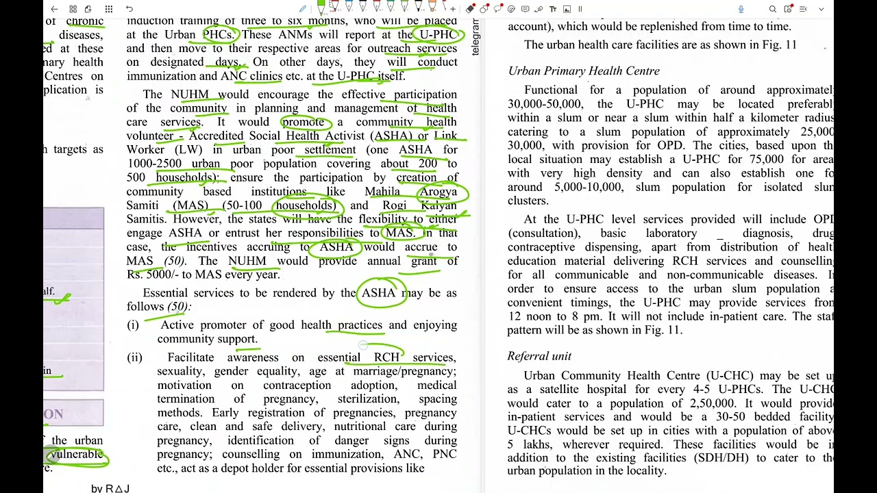 NUHM , NRHM PSM Line By line Explanation Of PARK