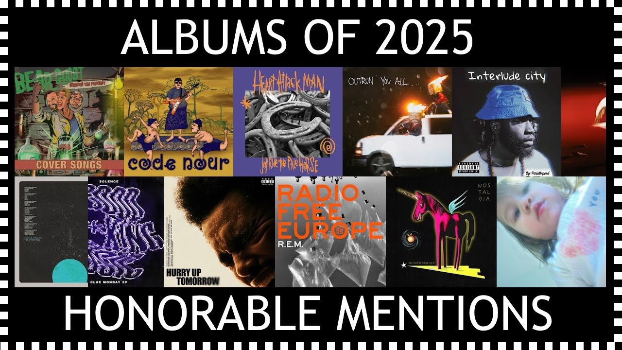 Honorable Mentions of 2025