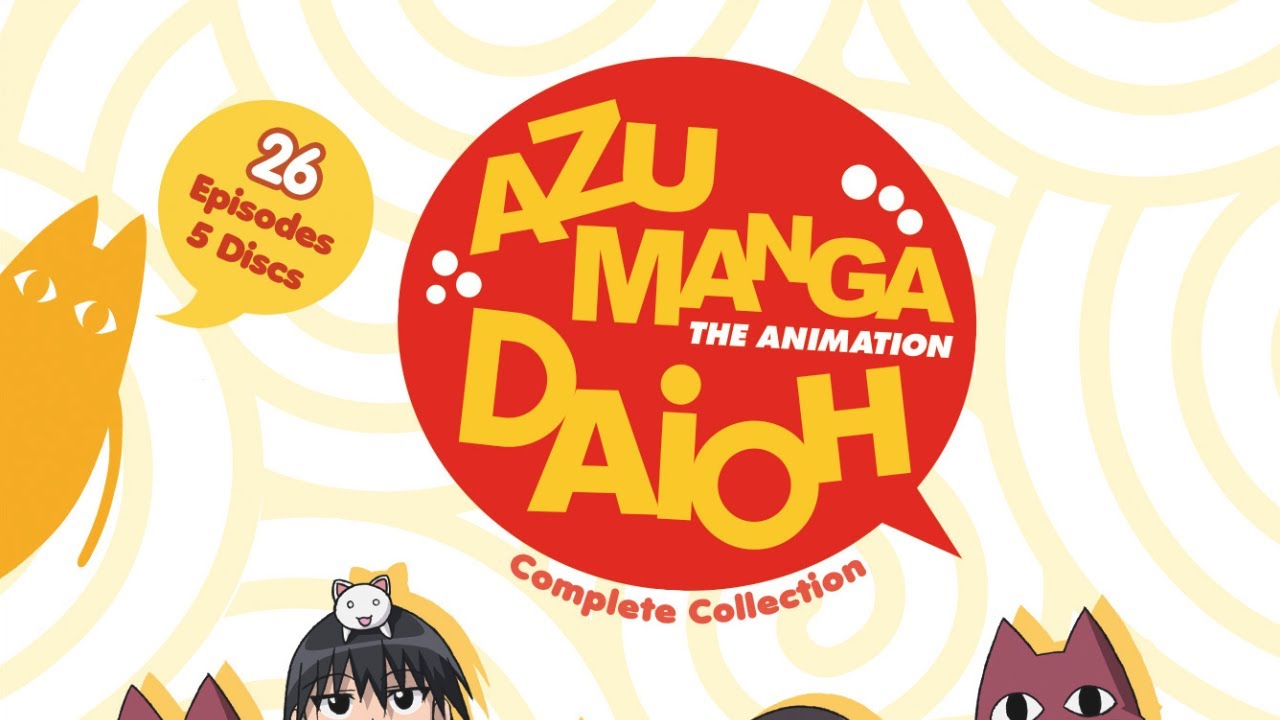 Azumanga Daioh - Region 1 DVD OP + ED (English credits + lyrics)