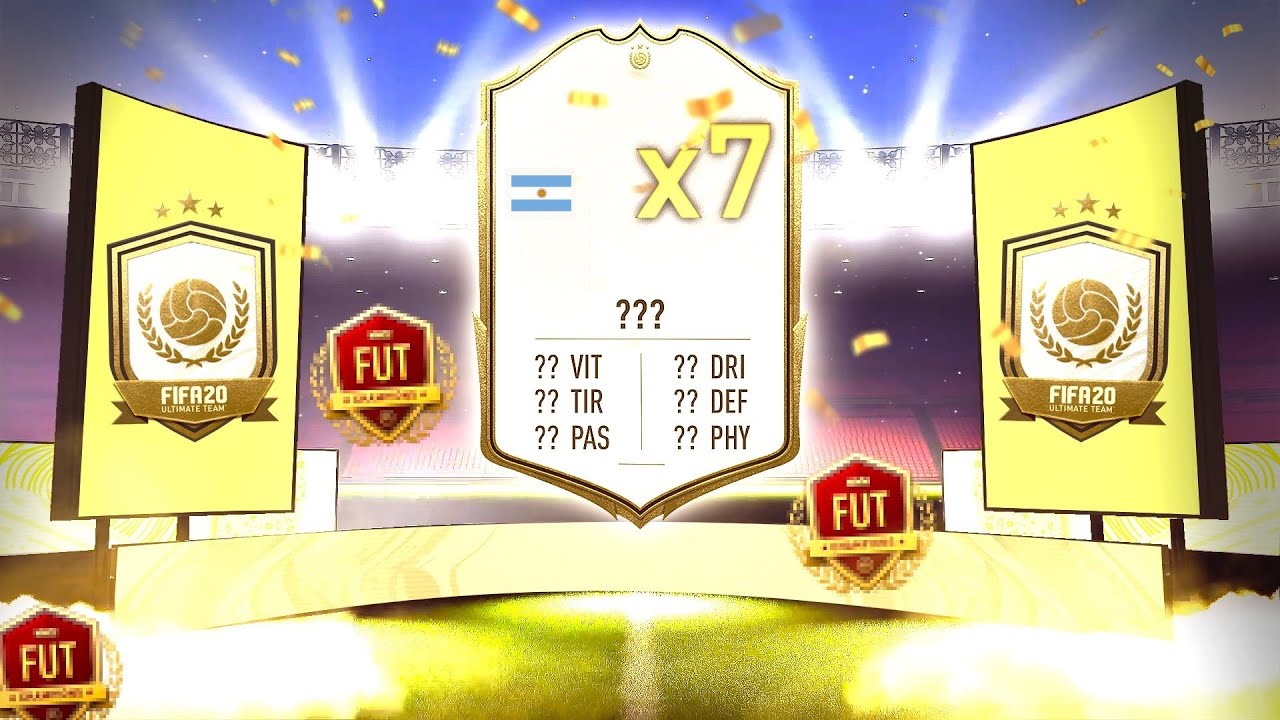 7 PACKS ICONE AVEC UNE ÉNORME ICONE ! FIFA 20
