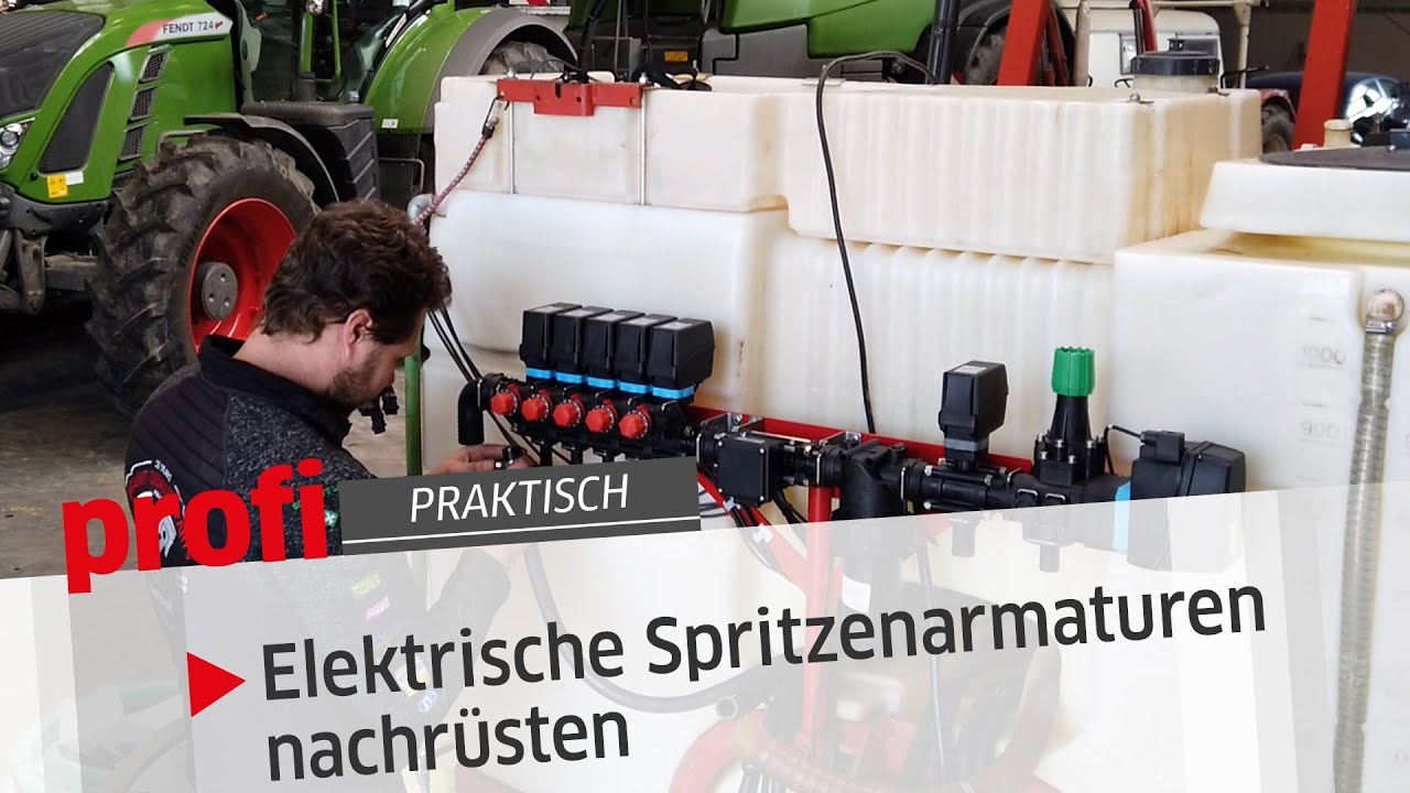 Spritzenarmaturen nachrüsten: Sie wird elektrisch! | profi #Praktisch