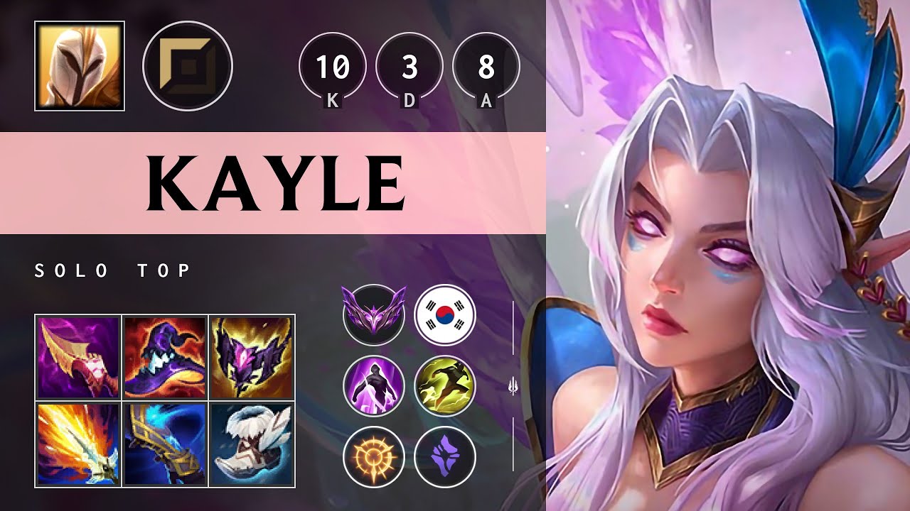 Kayle Top vs K'Sante - KR Master Patch 25.13
