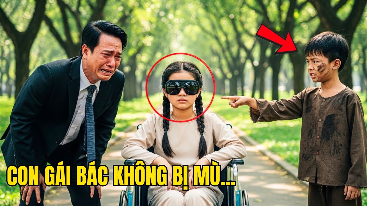 “Con gái ông không tàn tật… chỉ là ông chưa thấy được sự thật”- sự thật lộ ra ở 1 đứa trẻ vô gia cư