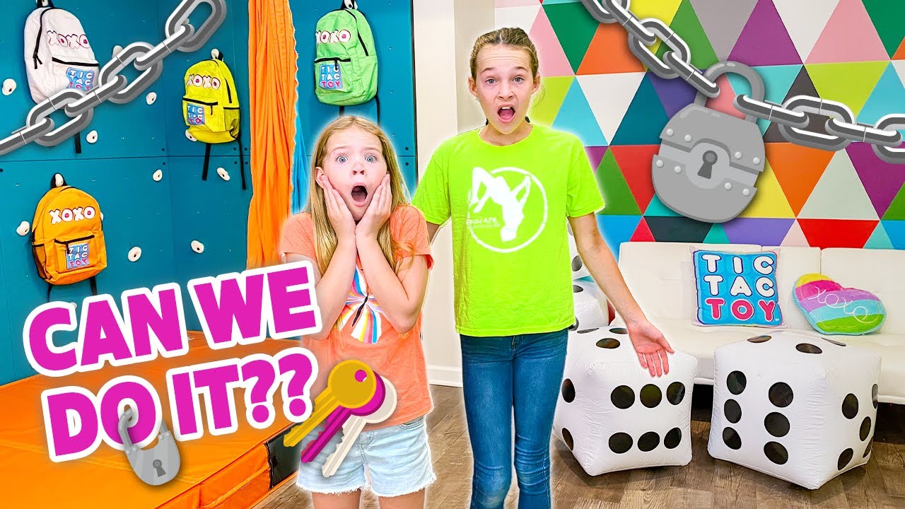 Secret Playroom ESCAPE ROOM Challenge!