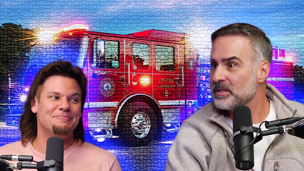 Police Officer Says Firefighters Have The Best Job Ever