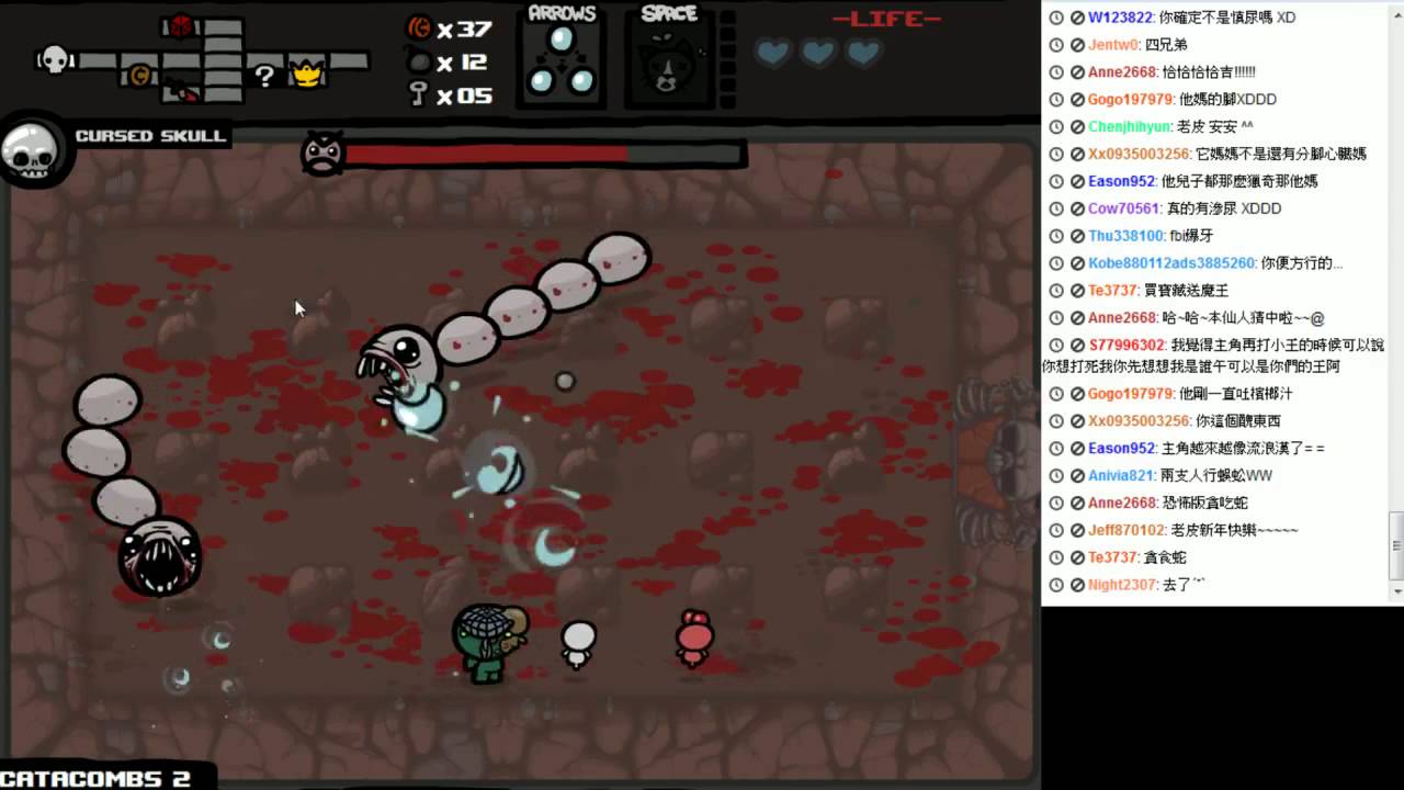老皮直播台『以撒的结合 The Binding Of ISAAC』EP.02 越醜越強的主角！