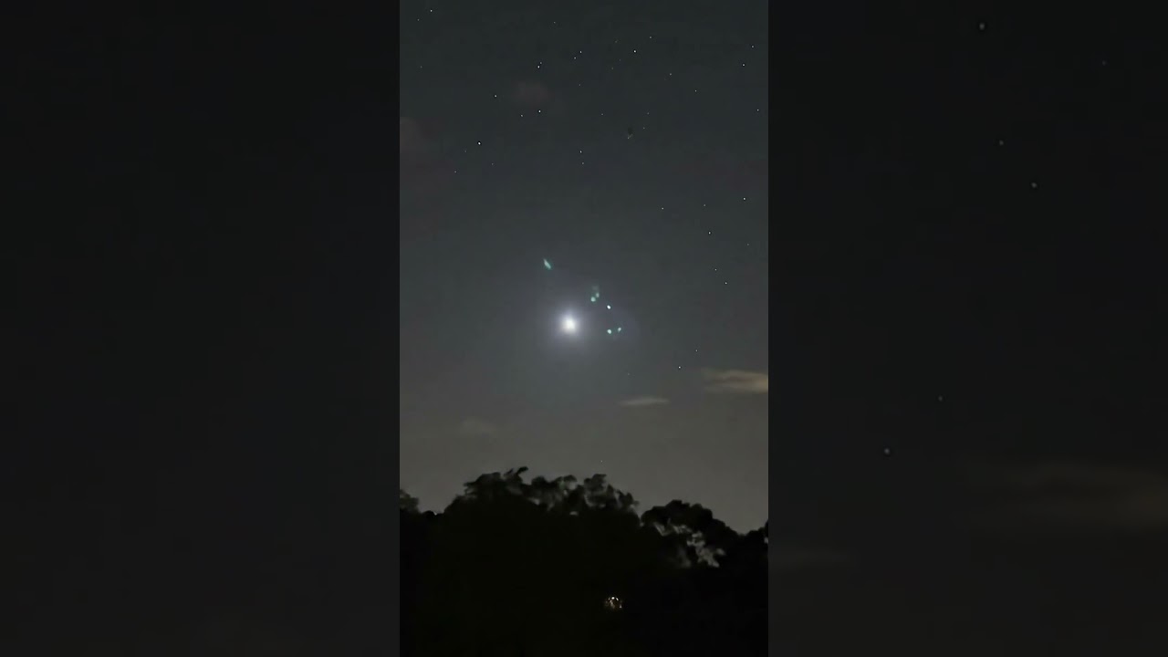 UFO sighting in the Australian Bush 2025