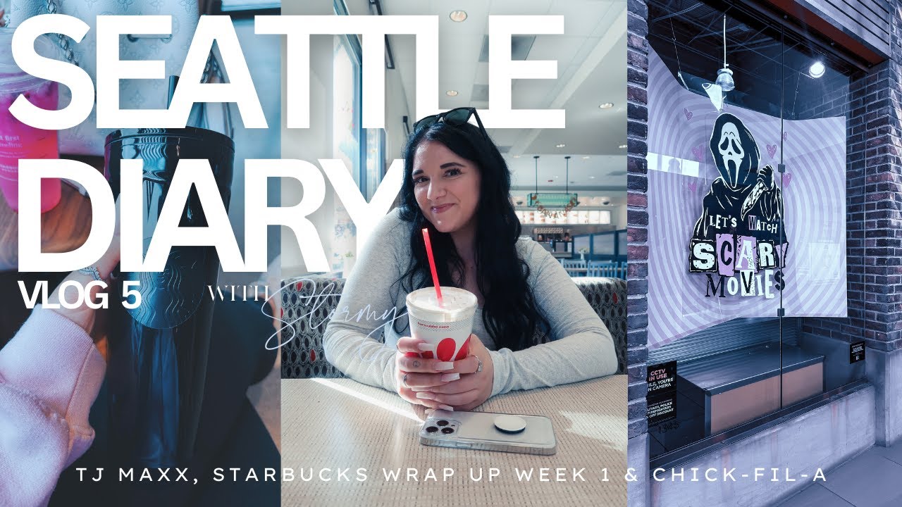SEATTLE DIARY 5 ❤️‍🔥🥤: Live TJ Maxx Shopping eskaliert, 9 Tumbler in 1 Woche? | Stormynxghts