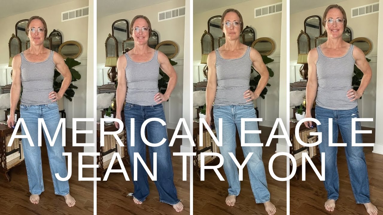 Примерка и обзор джинсов American Eagle