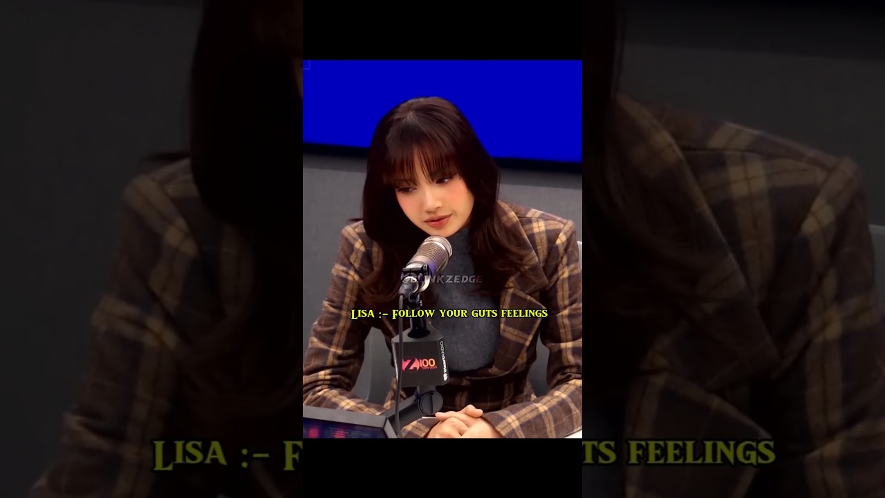 Lisa giving motivation...#blackpink#jennie#lisa#jisoo#ros&eacute;#shorts#fyp#edit#kpop#motivation