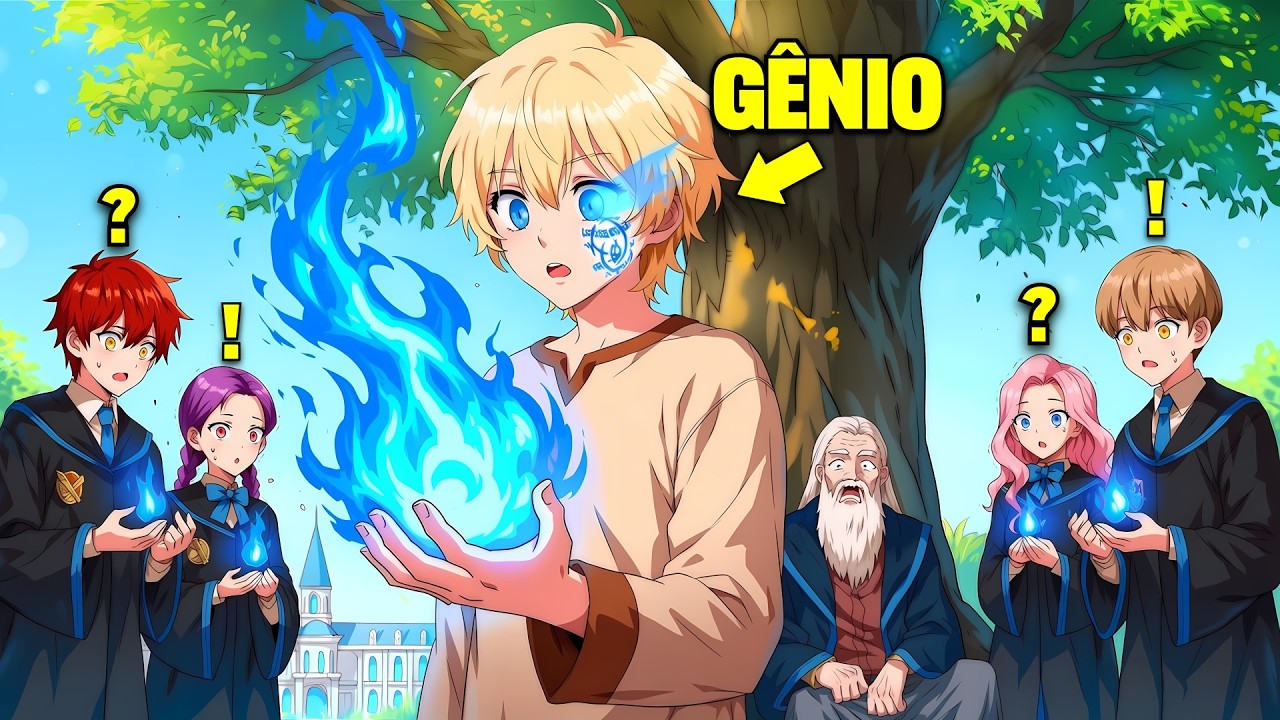 Quando Um Garoto Da ALDEIA Possui MAGIA Mais PODEROSA Que TODOS Alunos Da Academia! - Manhwa Recap