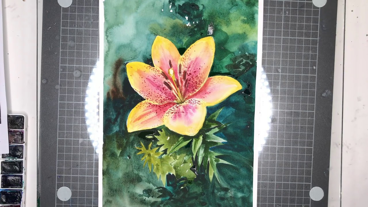 MALUJEMY LETNIE ROŚLINY / WE PAINT SUMMER PLANTS