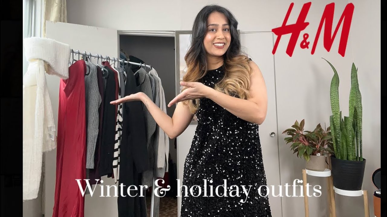 H&M try on haul | winter & festive season | part-1