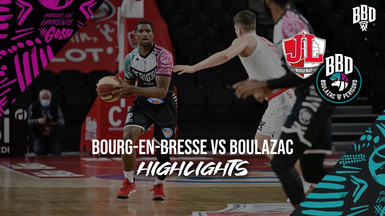 Highlights Bourg-en-Bresse vs Boulazac | Jeep Elite J8