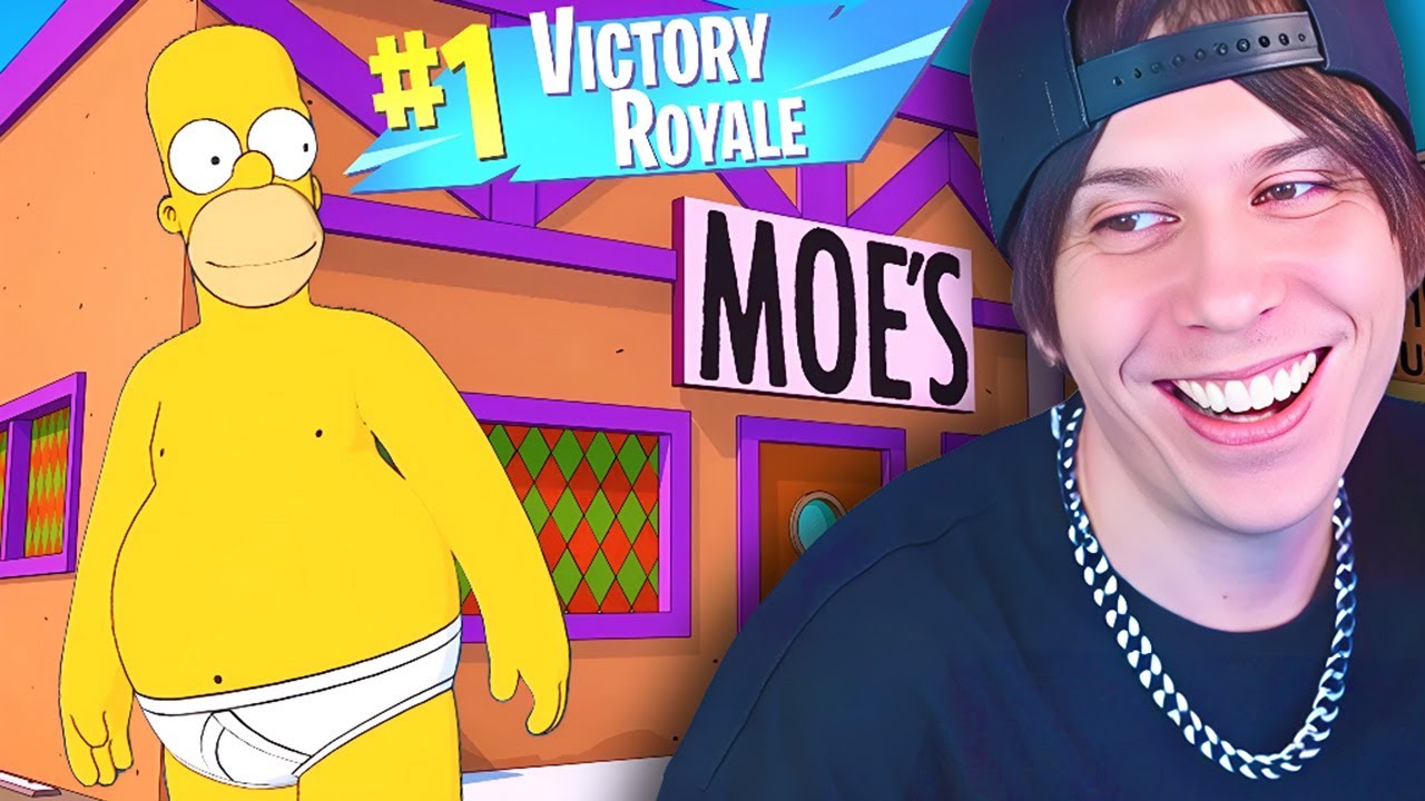 El Rubius Intenta Ganar con la Nueva Skin de Homer Panzón