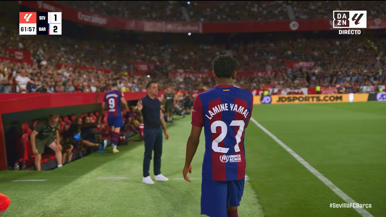 Lamine Yamal's Brilliance with FC Barcelona vs Sevilla (A) 23-24 (26/05/2024) |  R38 | 1080i HD