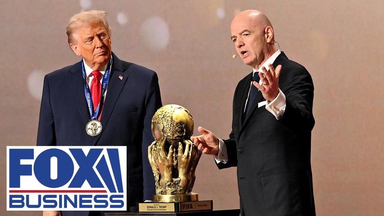 President Trump is awarded the FIFA Peace Prize