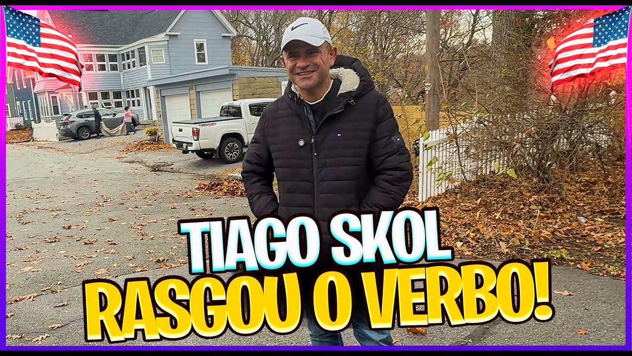 🔥 TIAGO SKOL RASGANDO O VERBO 🇺🇸😳 | ENTREVISTA CHEIA de POL&Ecirc;MICAS!