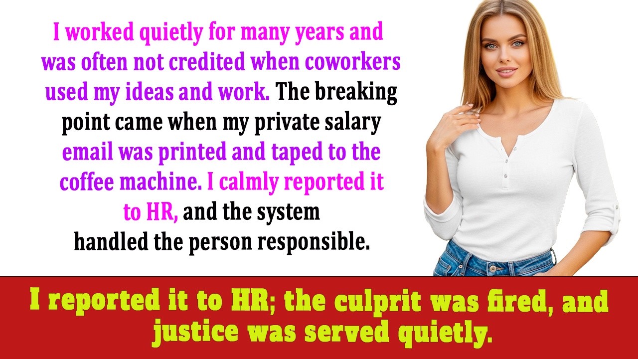 My Coworker Printed My Private Salary Email and Posted It in the Break Room