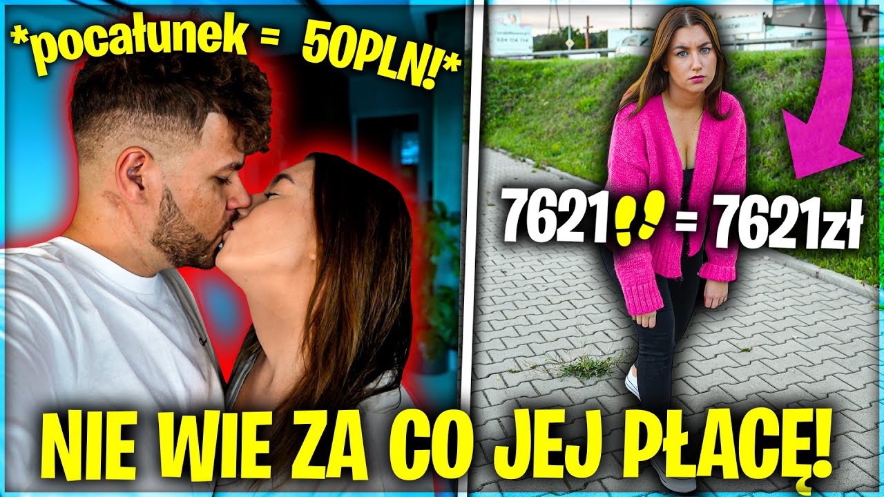 PŁACE JEJ ZA LOSOWE RZECZY PRZEZ CAŁY DZIEŃ!