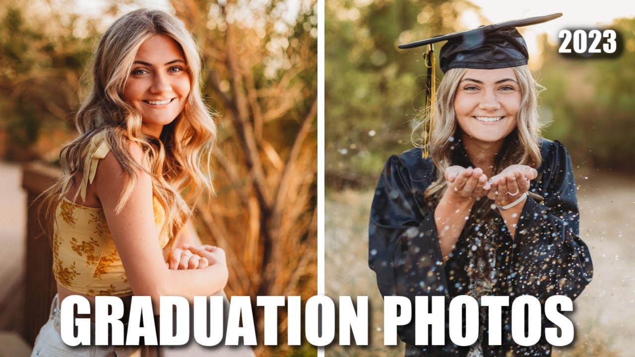 ASHLYNN'S HIGH SCHOOL GRADUATION SENIOR PICTURES | WE LOVE HER SENIOR GRAD PICTURE POSES