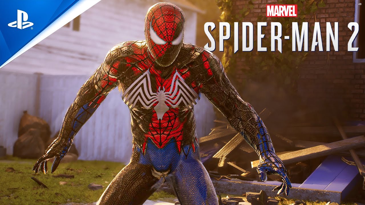 Spider-Man 3 Venom inspired Symbiote Suit in Marvel's Spider-Man 2 PC