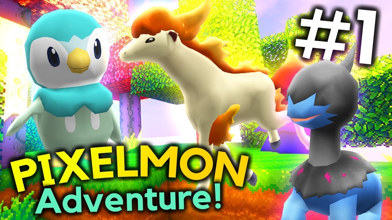 Minecraft Pixelmon Adventure Episode 1 - SO IT BEGINS! (Minecraft Pokemon)
