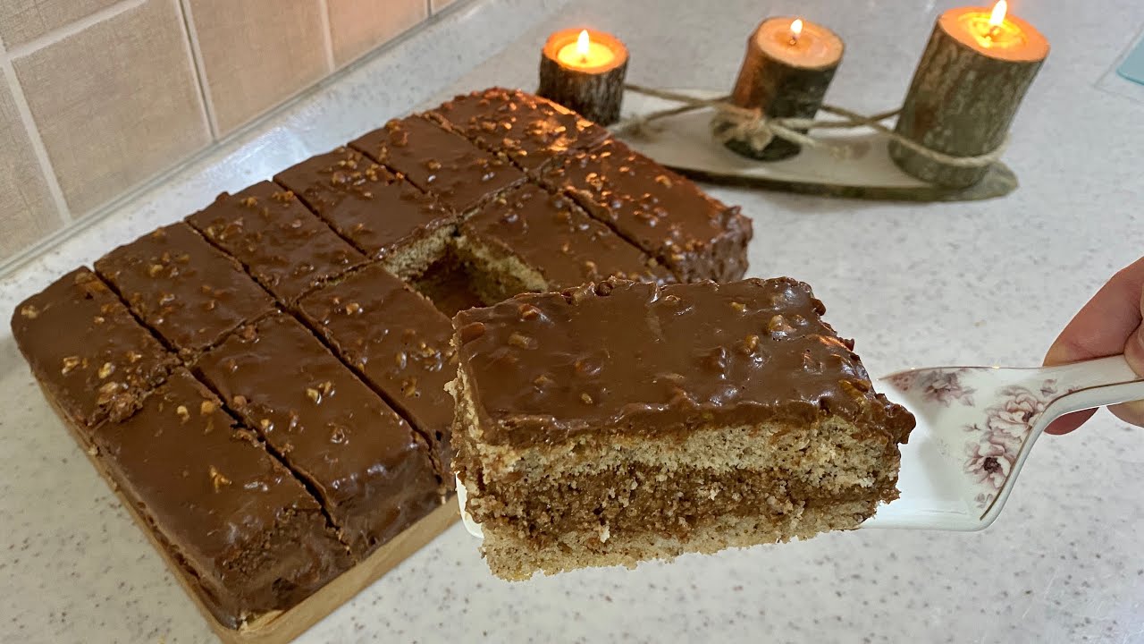 Torte me 3 Vezë dhe 3 lugë Arra , të gjithë Recetën do ja u Kërkojnë 🤩👌