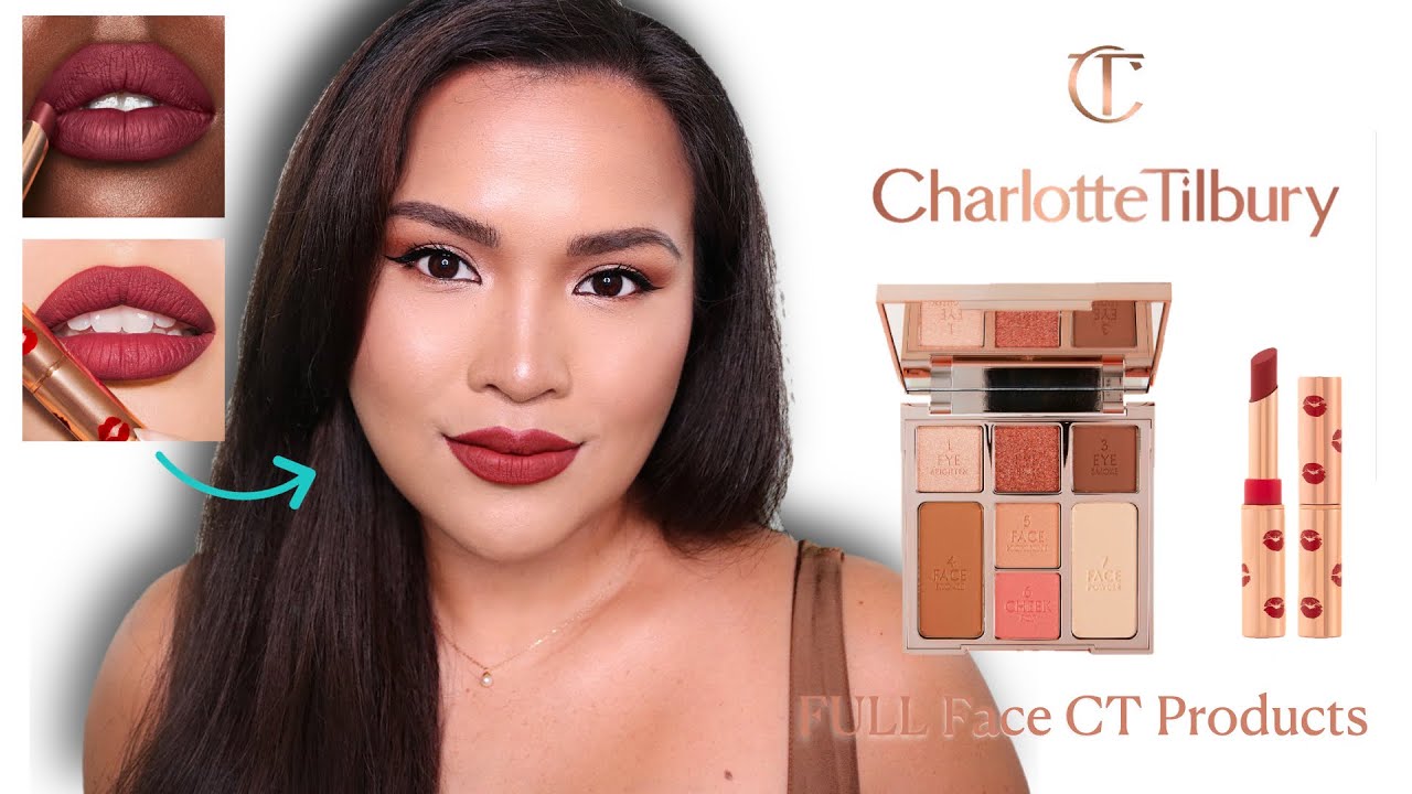 FULL FACE Charlotte Tilbury Products | Instant Look All Over Face Palette GLOWING BEAUTY