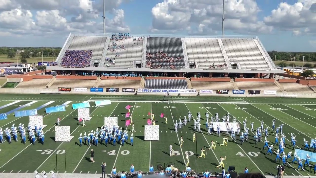 Claudia Taylor Johnson HS Marching Band “Into the Fade” at BOA South Houston preliminary performance