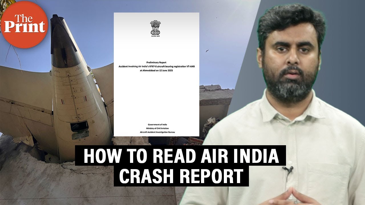 How to decode the Air India crash preliminary report? A key to technical terms & acronyms