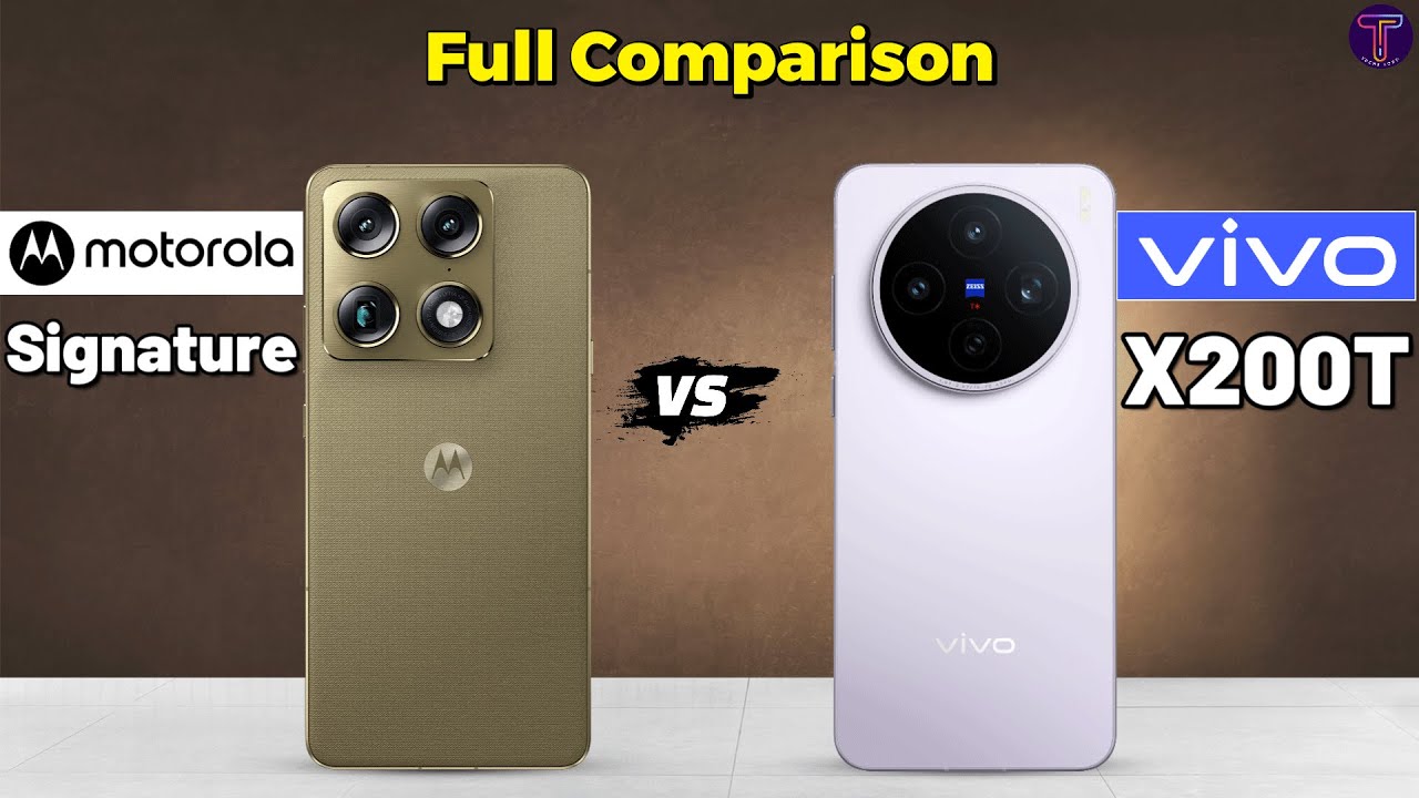 Motorola Signature vs Vivo X200T : Full Comparison 😲❓