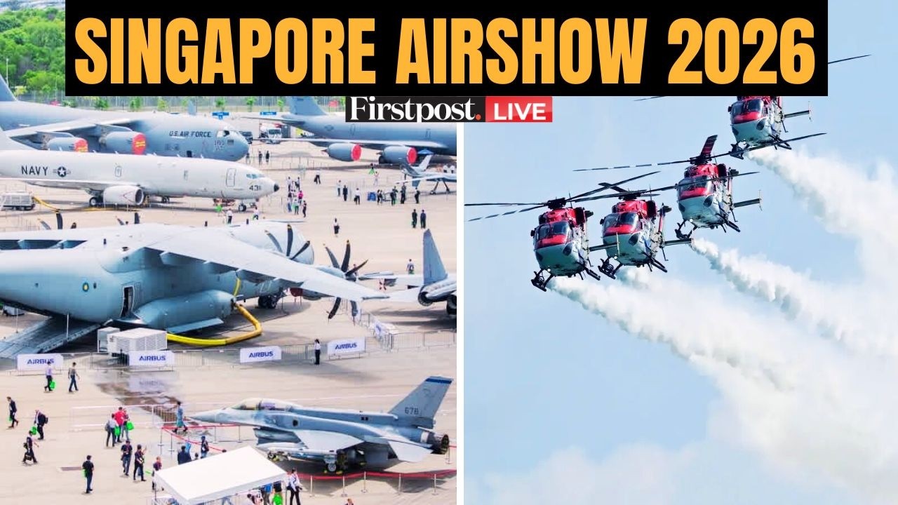 LIVE: IAF's Sarang Helicopter Display Team Takes Part in Singapore Airshow 2026 | India Singapore