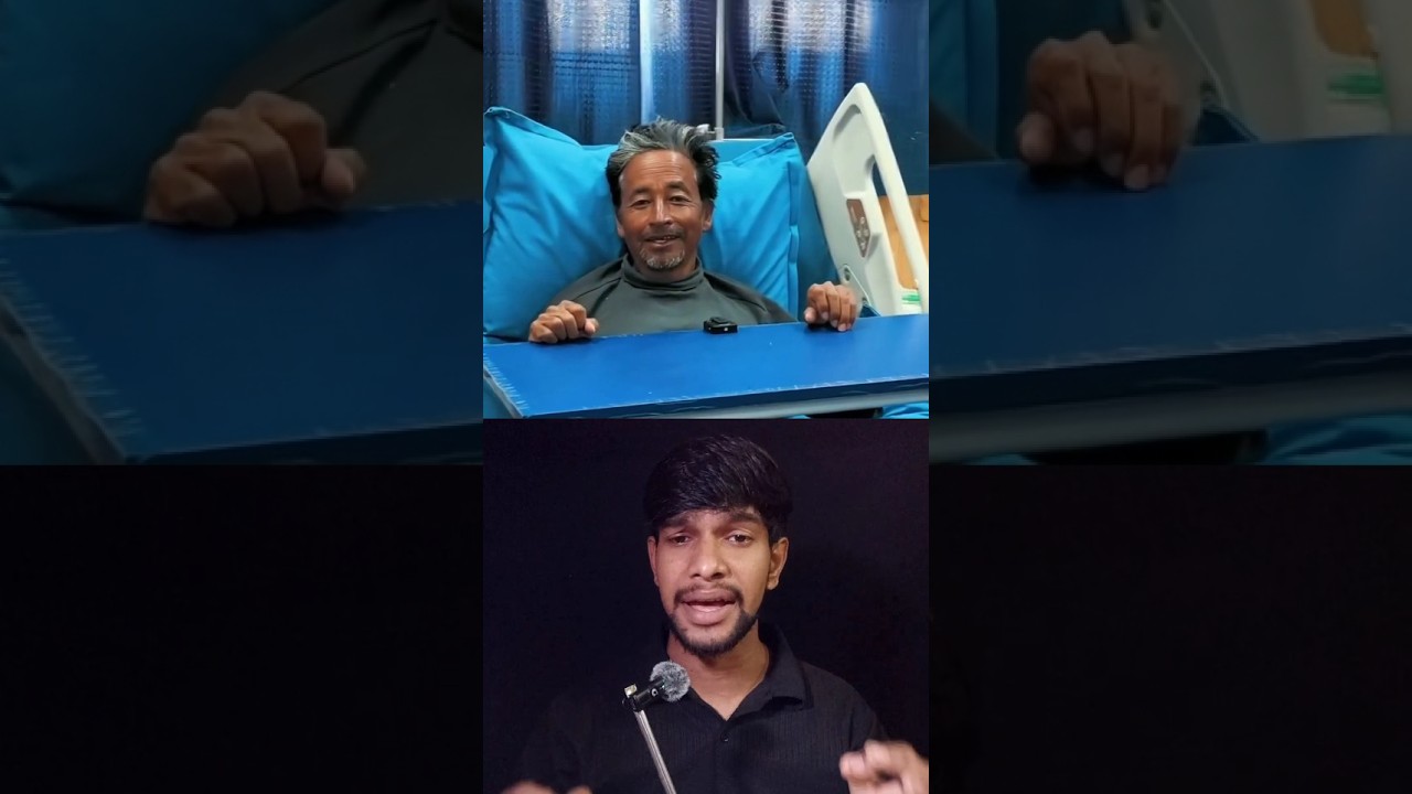 Sonam Wangchuk Refuses to End Hunger Strike #shorts #trending