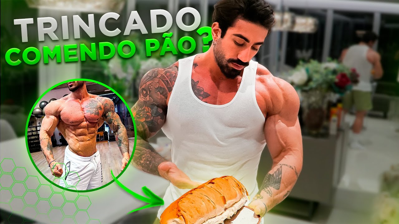 DIOGO BASA - COMENDO MUITO PÃO NA DIETA E SECANDO AO MÁXIMO
