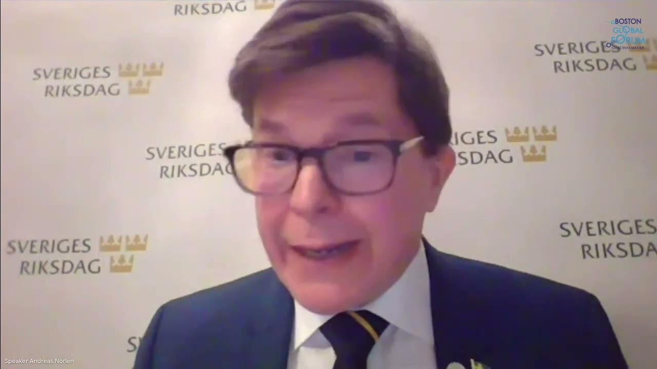 Andreas Norlen, Speaker of Swedish Parliament