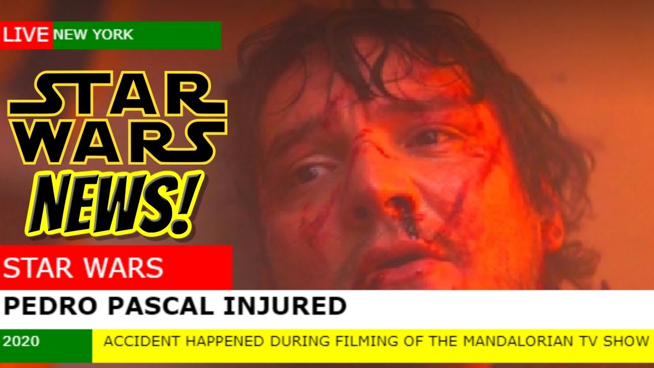 The Mandalorian Star Pedro Pascal INJURED on set | Star Wars Explained