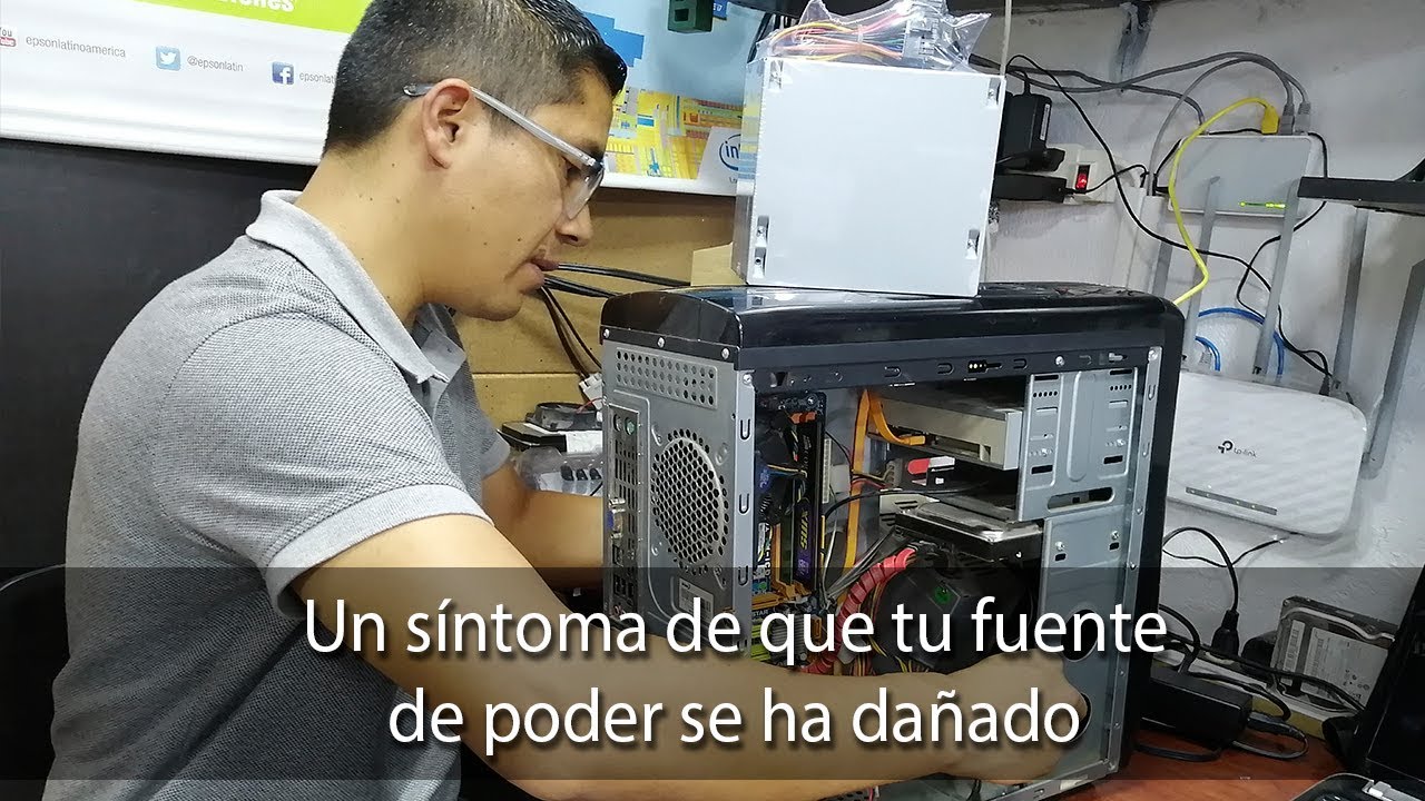 ✅  Un síntoma de que tu fuente de poder se ha dañado ✅  - VIDEO PARA USUARIOS NO TÉCNICOS -