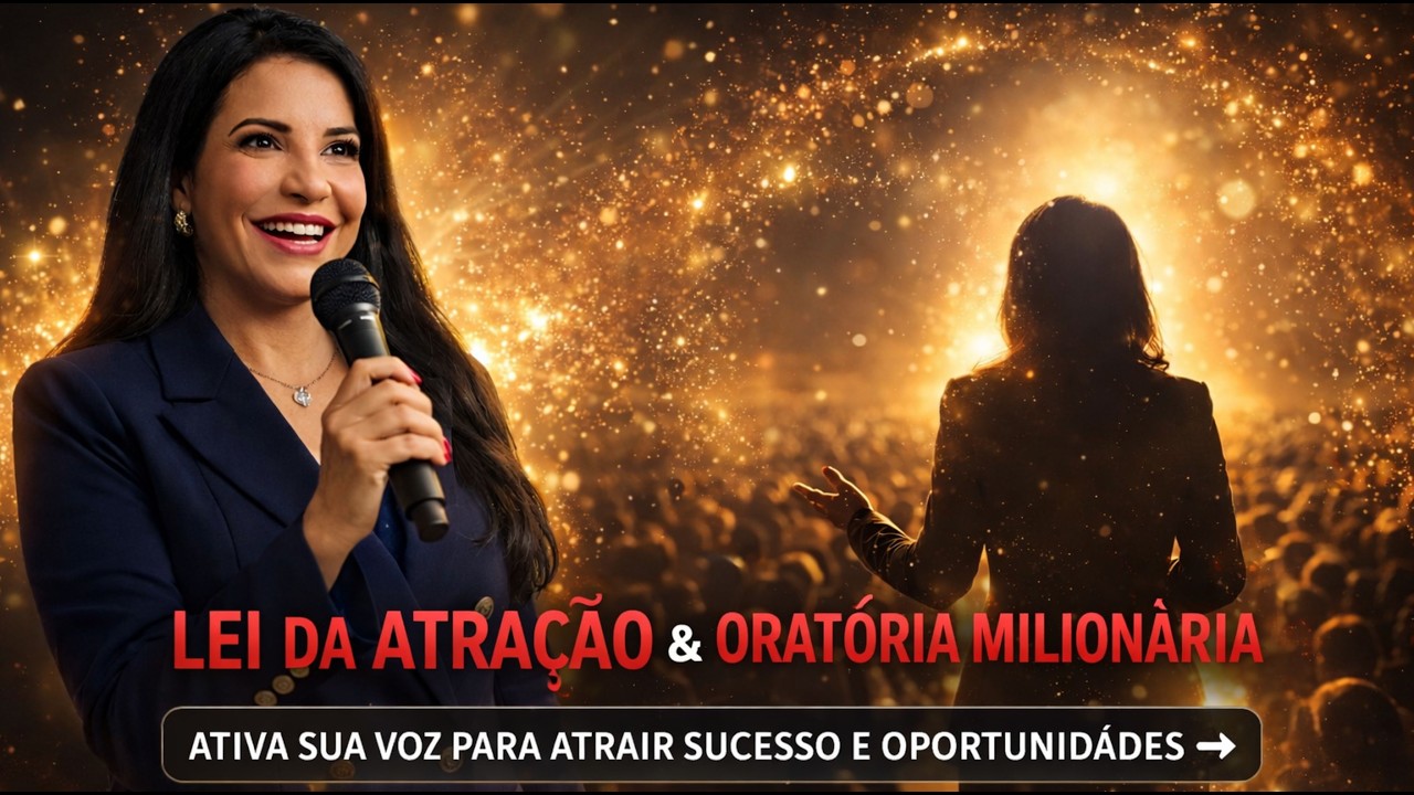 LEI DA ATRAÇÃO + ORATÓRIA MILIONÁRIA: Como usar a voz para atrair sucesso, dinheiro e oportunidades
